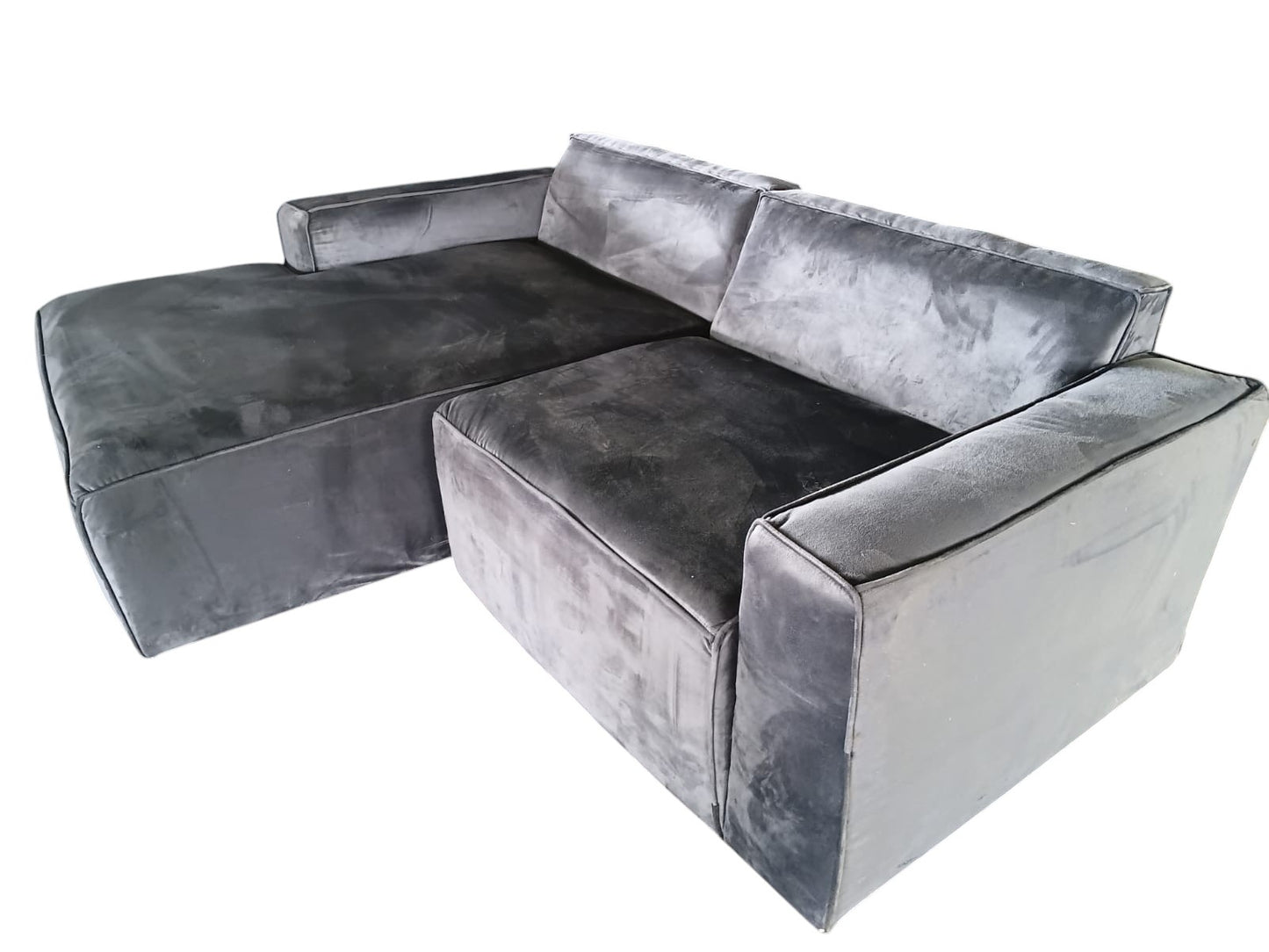 2 Piece Grey Couch