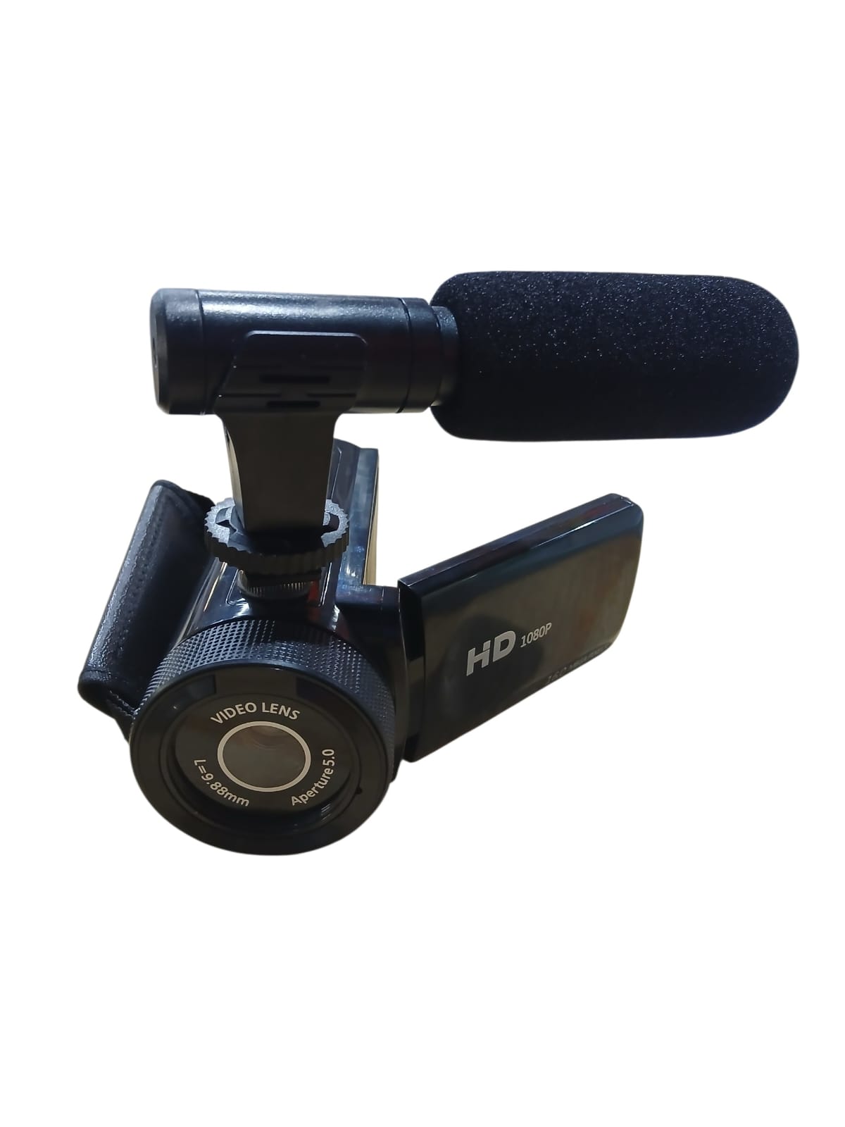 HD DIGITAL VIDEO CAMERA WITH EXTERNAL MICROPHONE