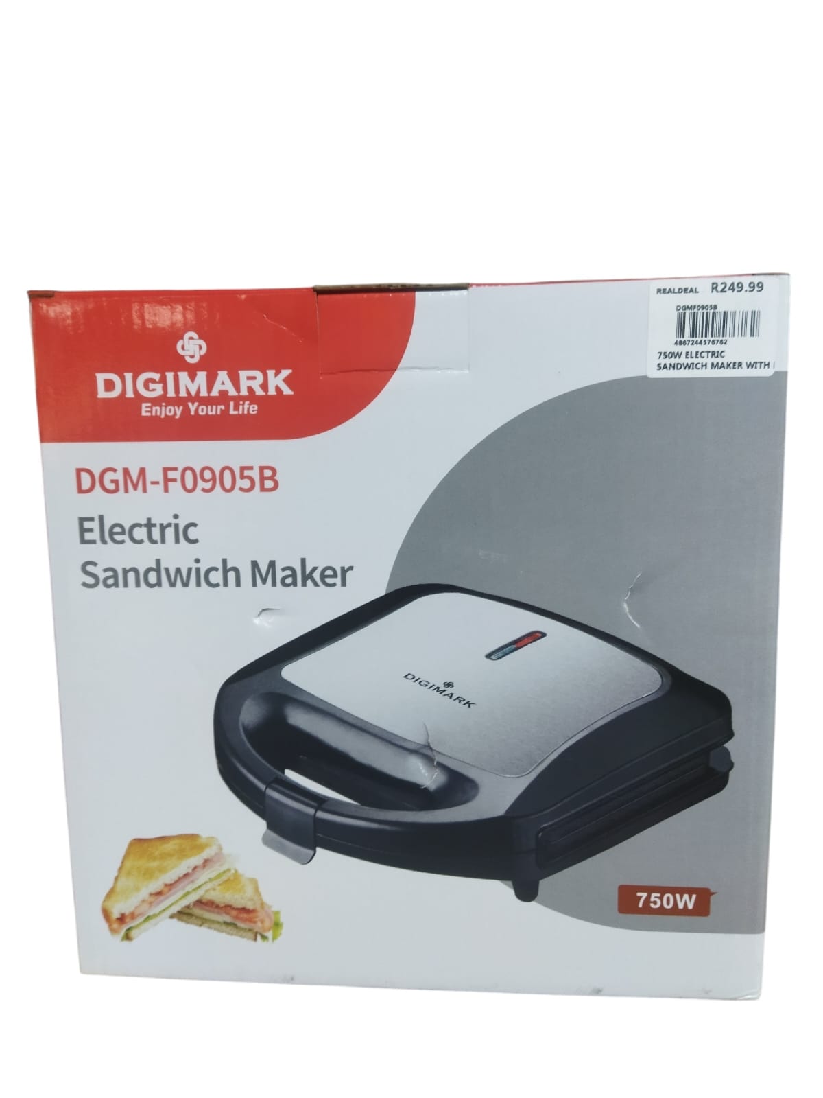 DIGIMARK 750W ELECTRIC SANDWICH MAKER