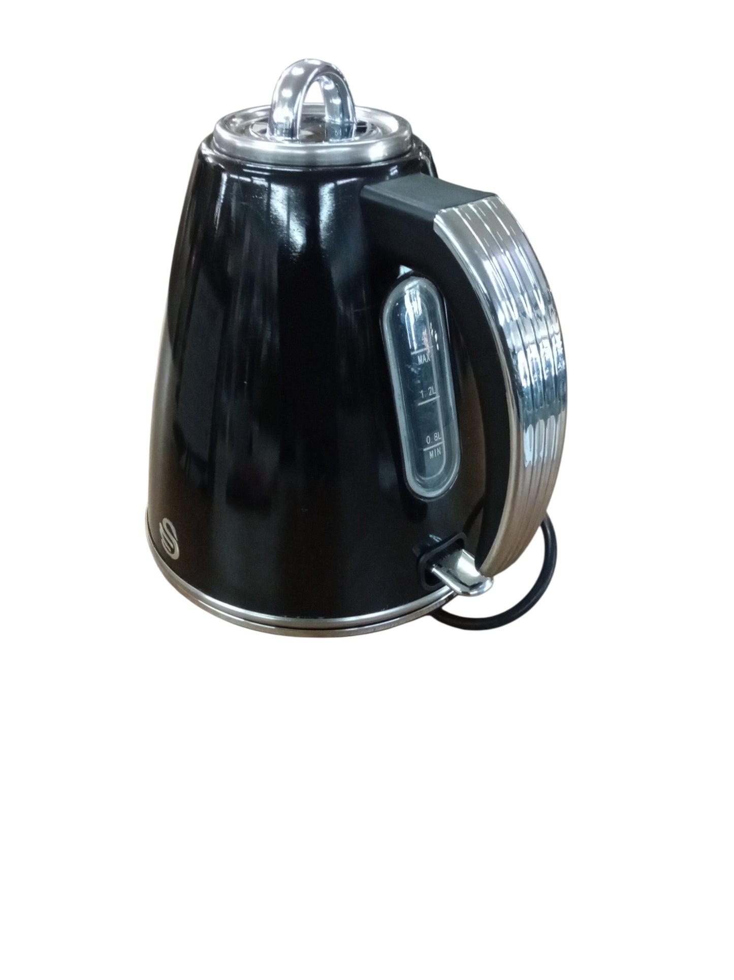 SWAN SRK15B RETRO BLACK 1.5L KETTLE