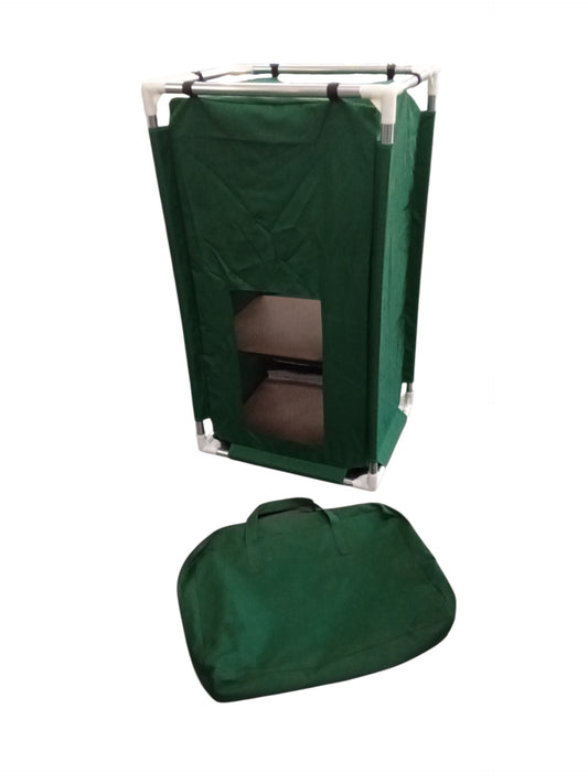 NATURAL INSTINCTS CAMPING 3 TIER COLLAPSIBLE CUPBOARD