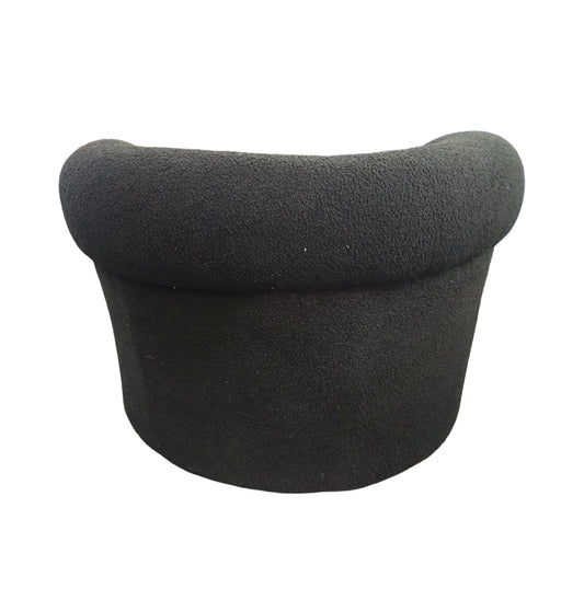 TUB CHAIR -BLACK