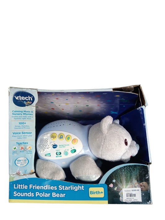 VTech Baby Little Friendlies Starlight Sounds Polar Bear nightlight.