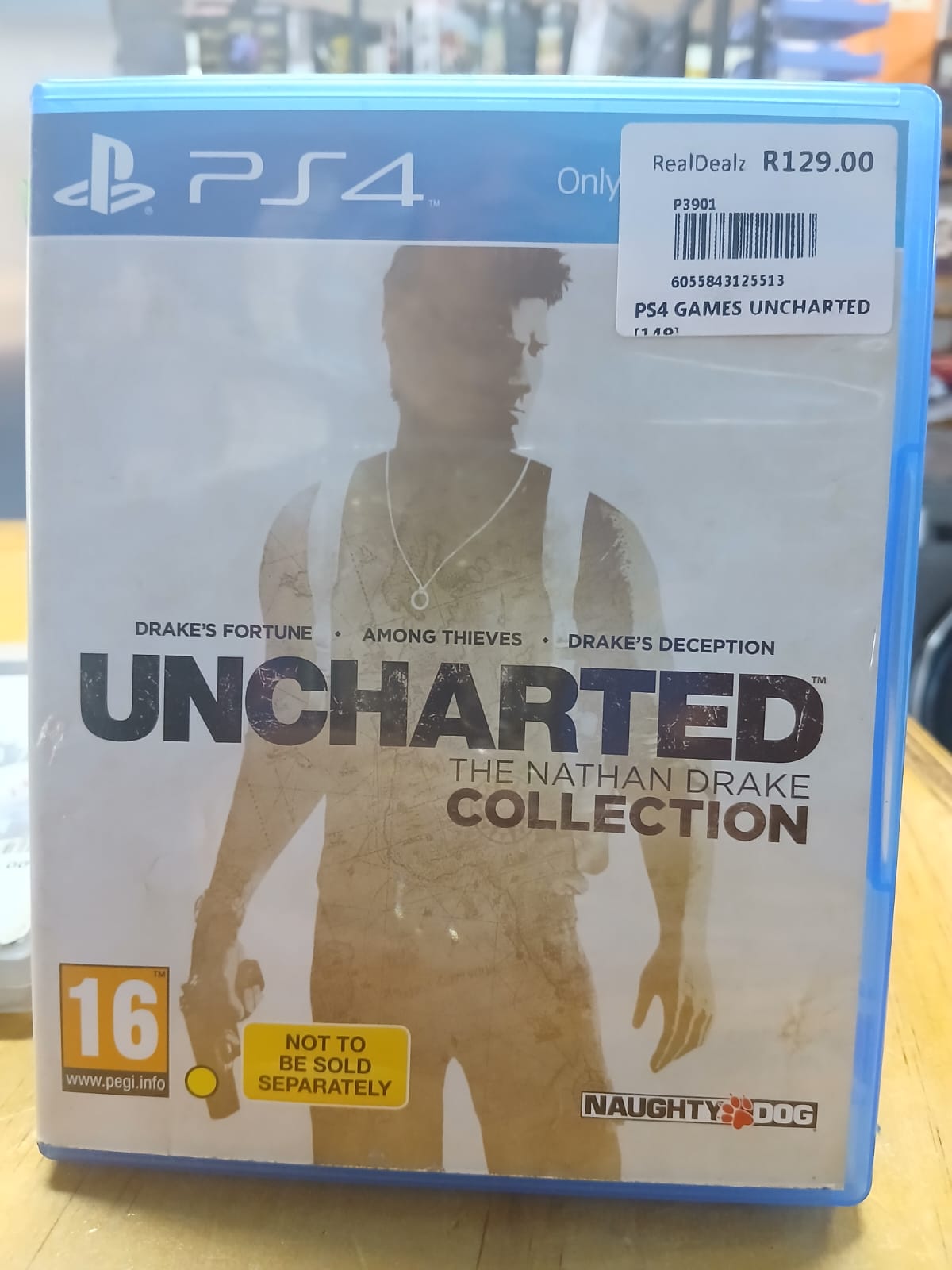 PS4 GAMES UNCHARTED