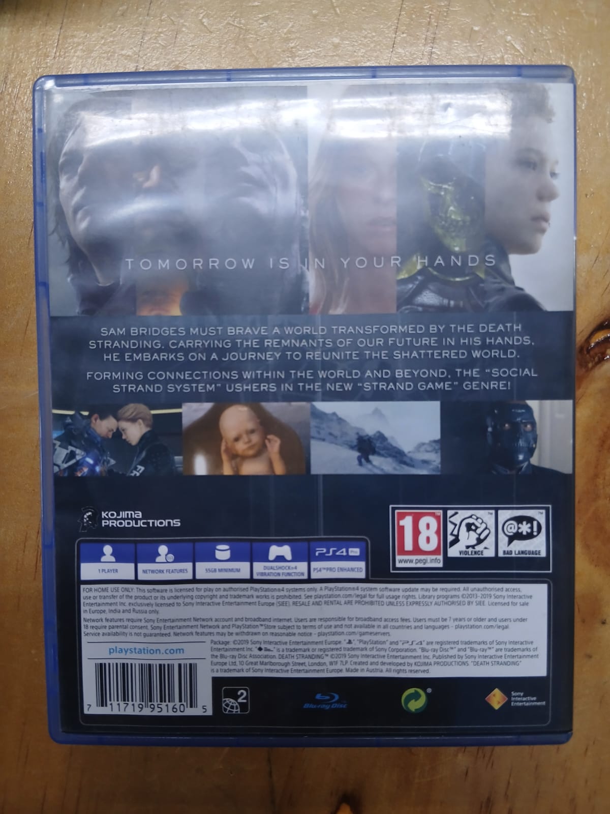 PS4 GAME DEATH STRANDING