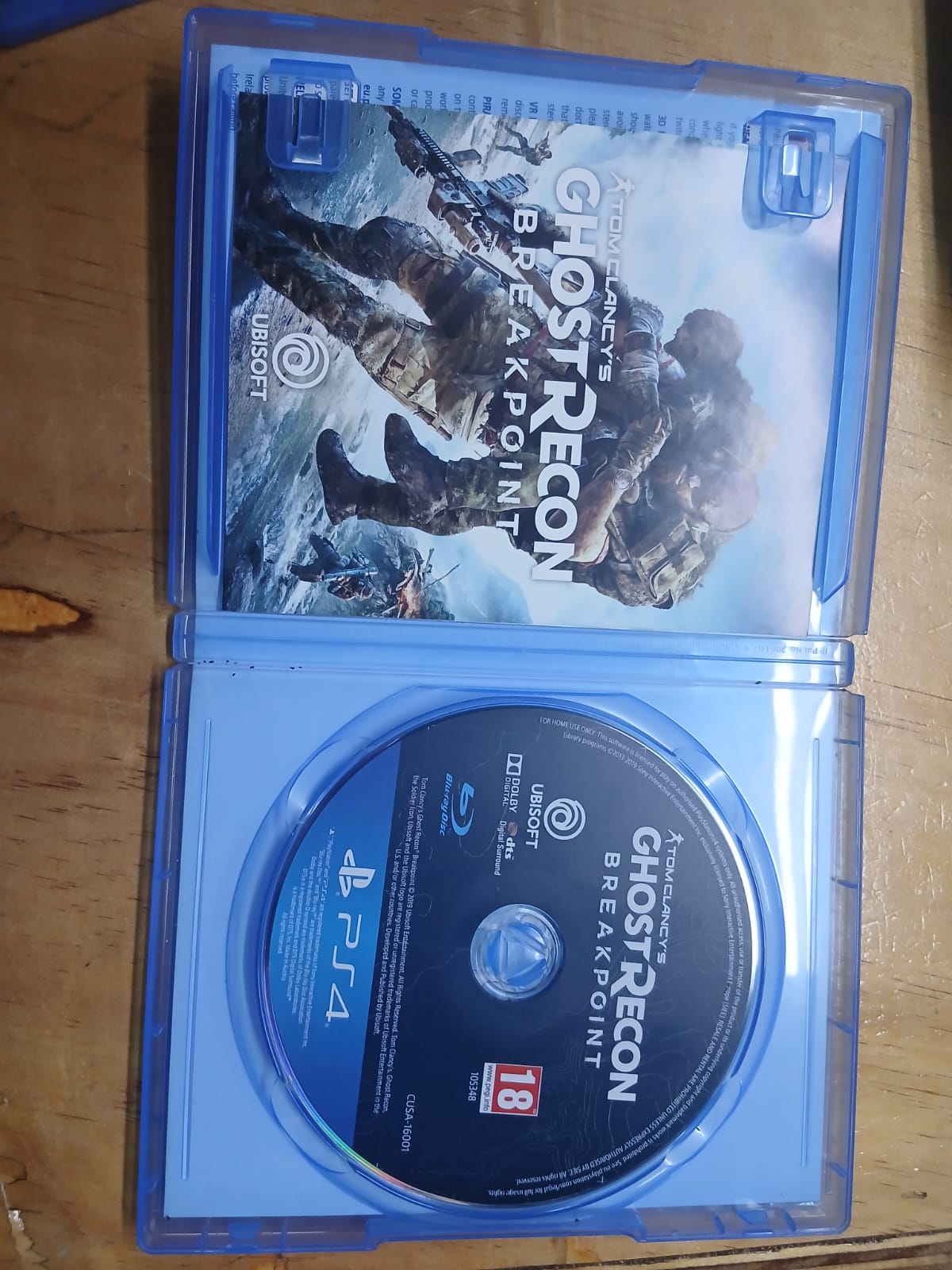 PS4 GAMES GHOST RECON BREAKPOINT
