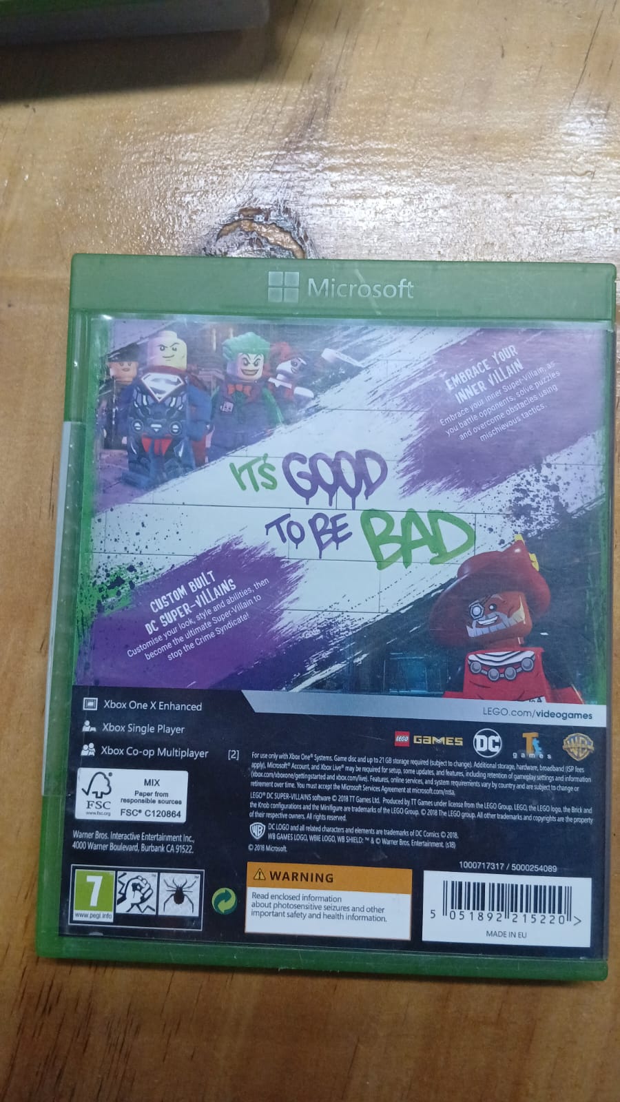 XBOXONE GAME  LEGO SUPER VILLAINS