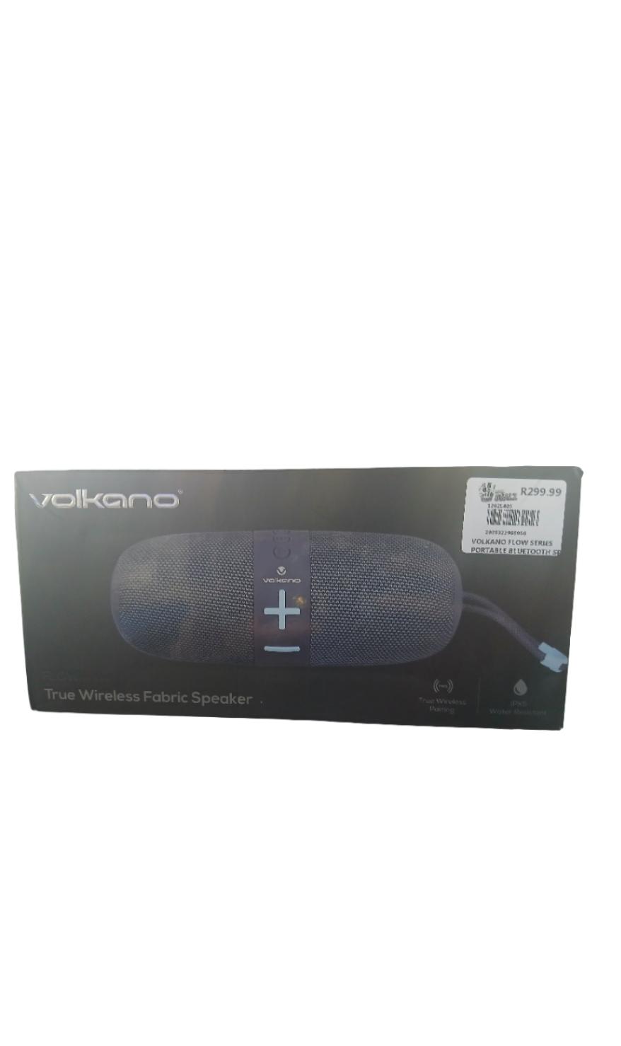 VOLKANO FLOW SERIES PORTABLE BLUETOOTH SPEAKER