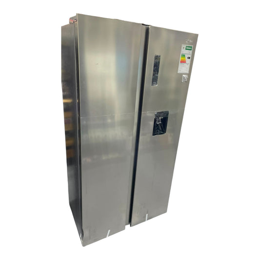 Midea 513L Stainless Steel Side-by-Side Fridge/Freezer