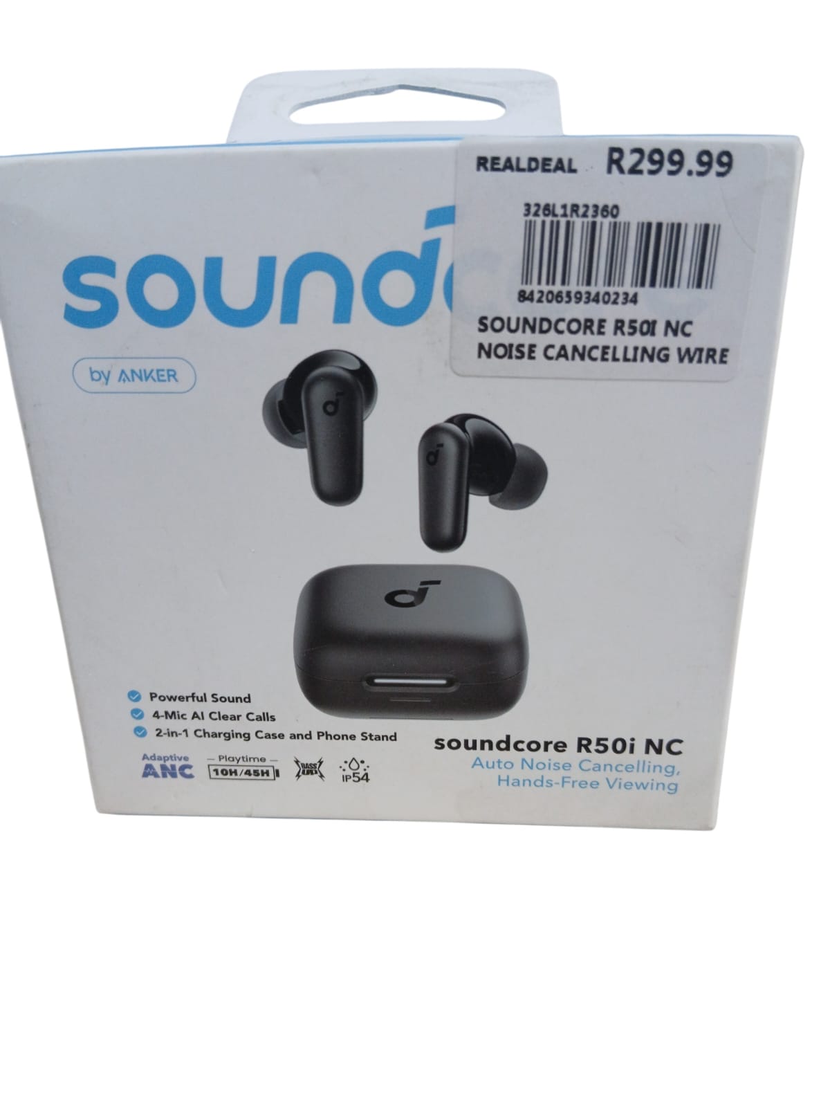 SOUNDCORE R50I NC NOISE CANCELLING WIRELESS EARPODS