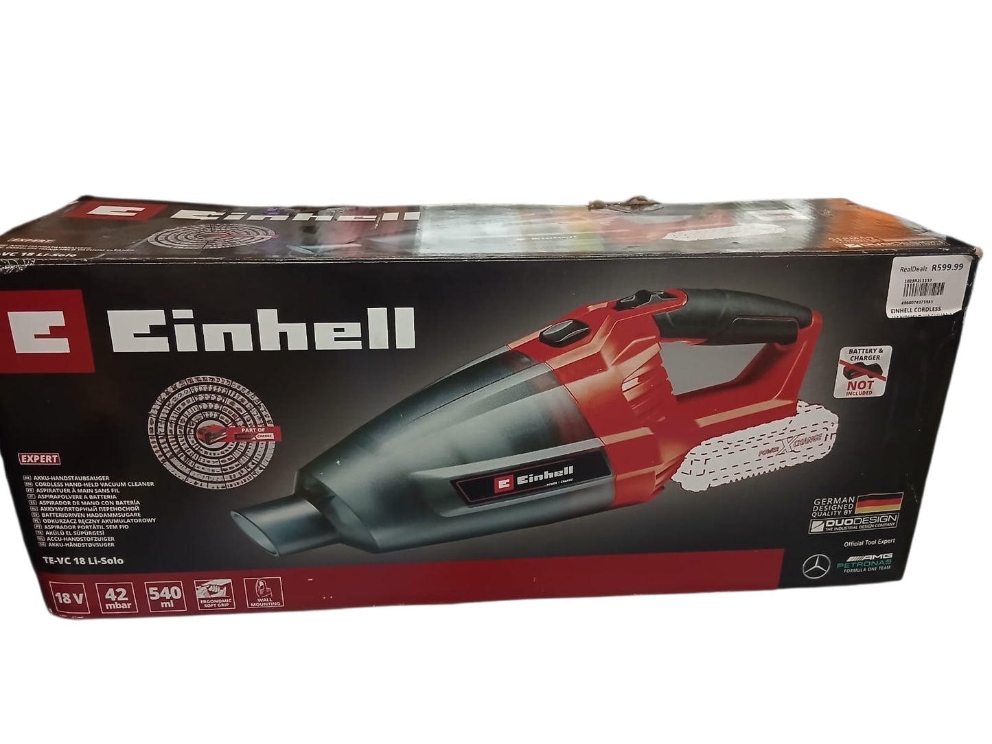 EINHELL CORDLESS VACUUM CLEANER