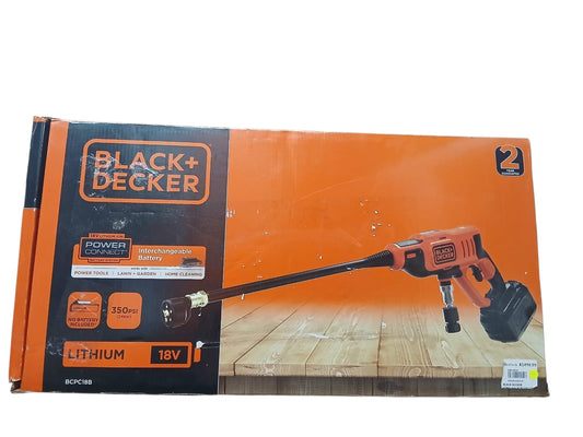 BLACK+DECKER Cordless Pressure Washer, 350 PSI, No Battery/Charger Included