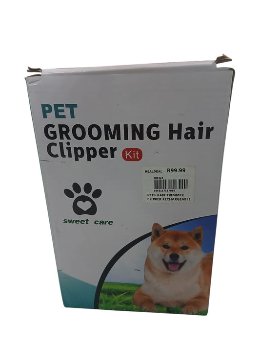 PET GROOMING HAIR CLIPPER