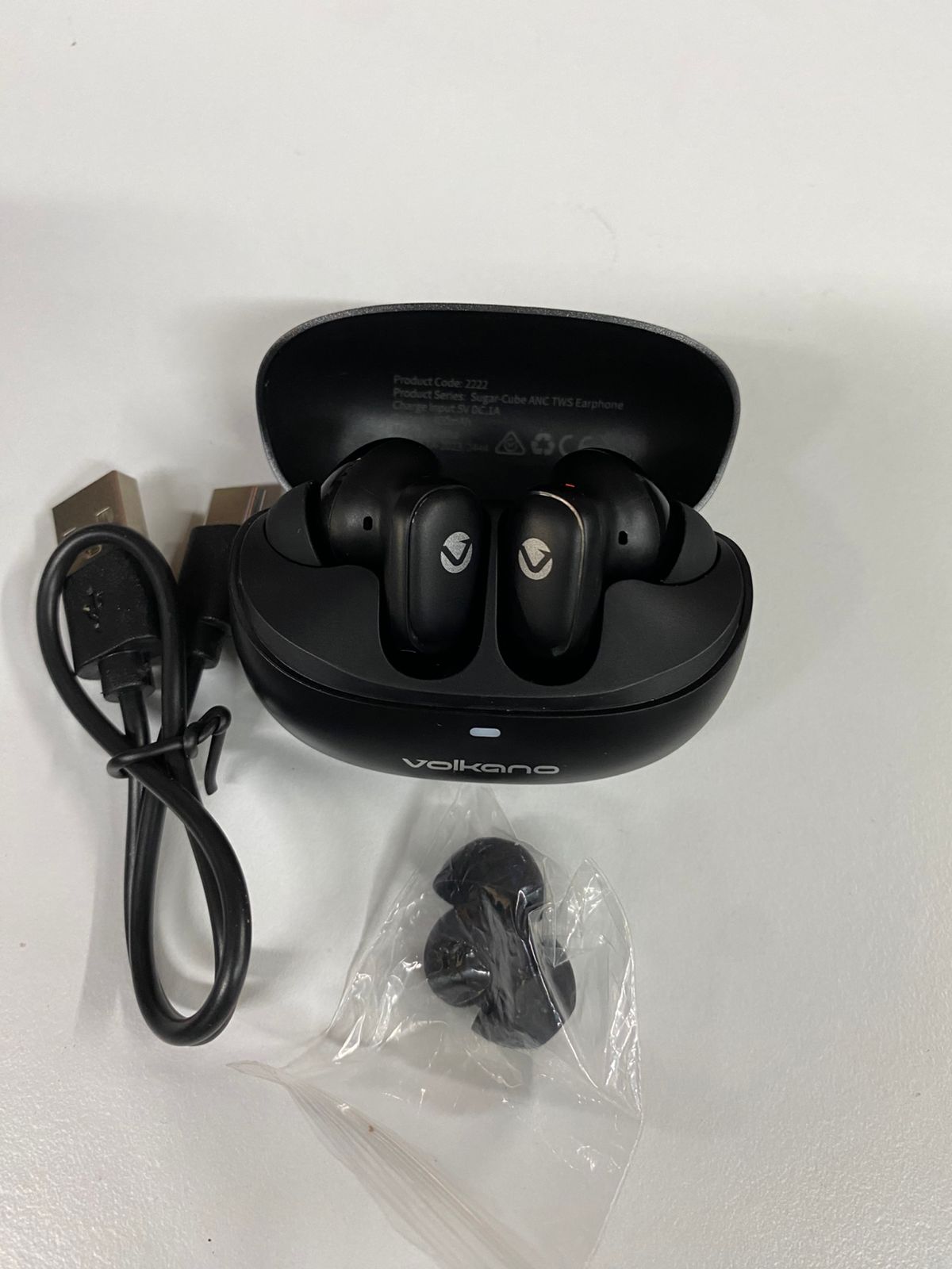 VOLKANO SUGAR CUBE TRUE WIRELESS EARPHONES