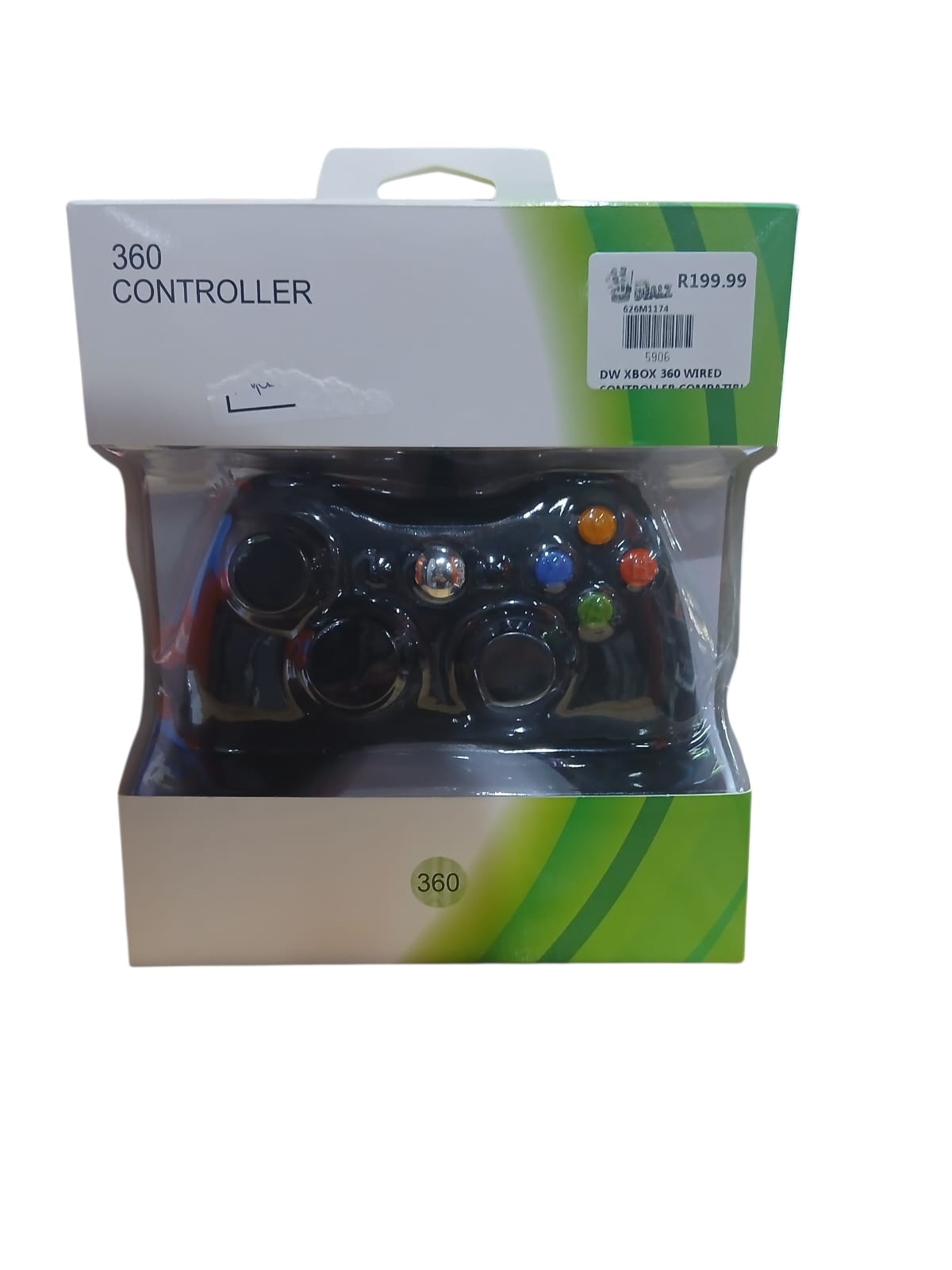 DW XBOX 360 WIRED CONTROLLER