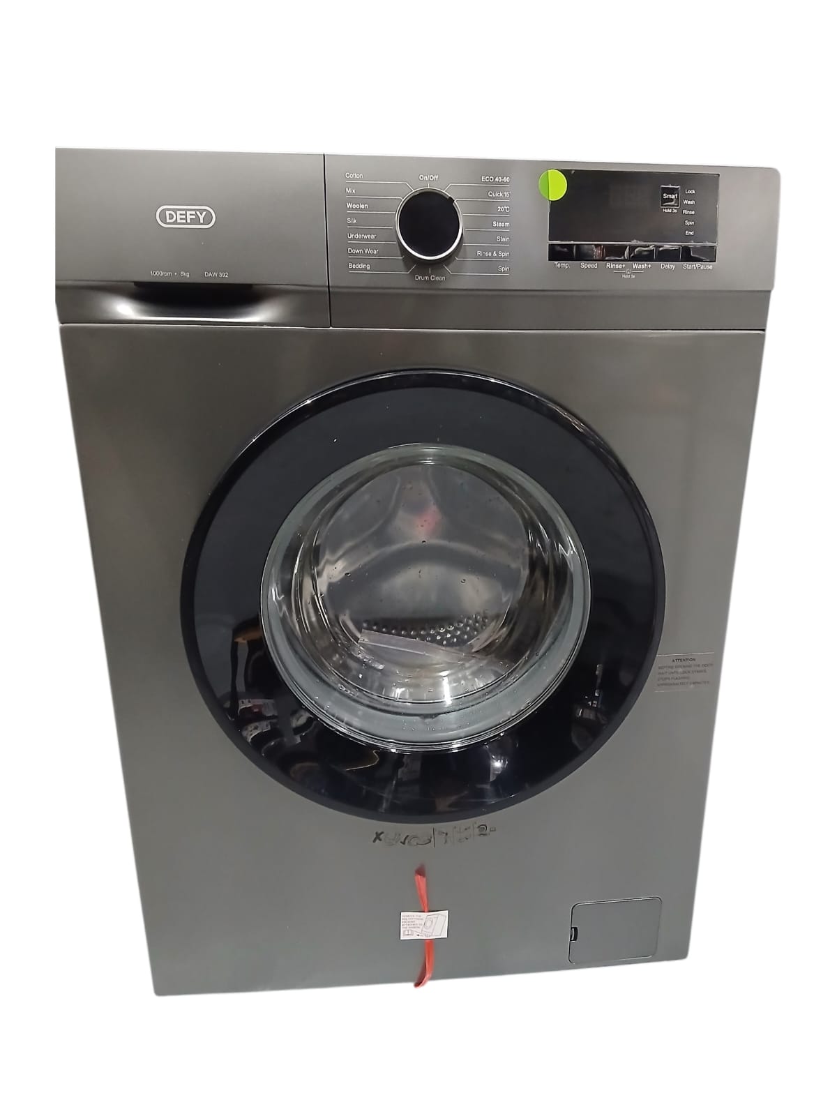 DEFY 6KG DAW392 FRONTLOADER WASHING MACHINE