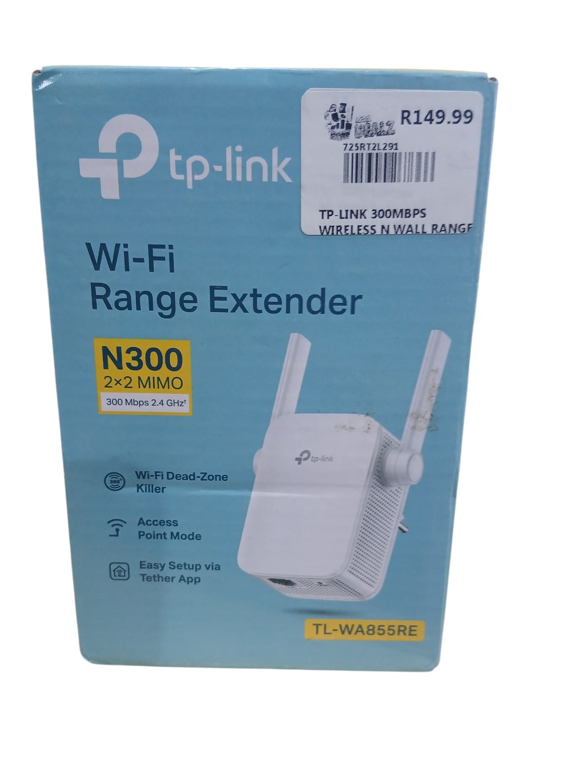 TP-LINK TL-WA854RE WIFI RANGE EXTENDER