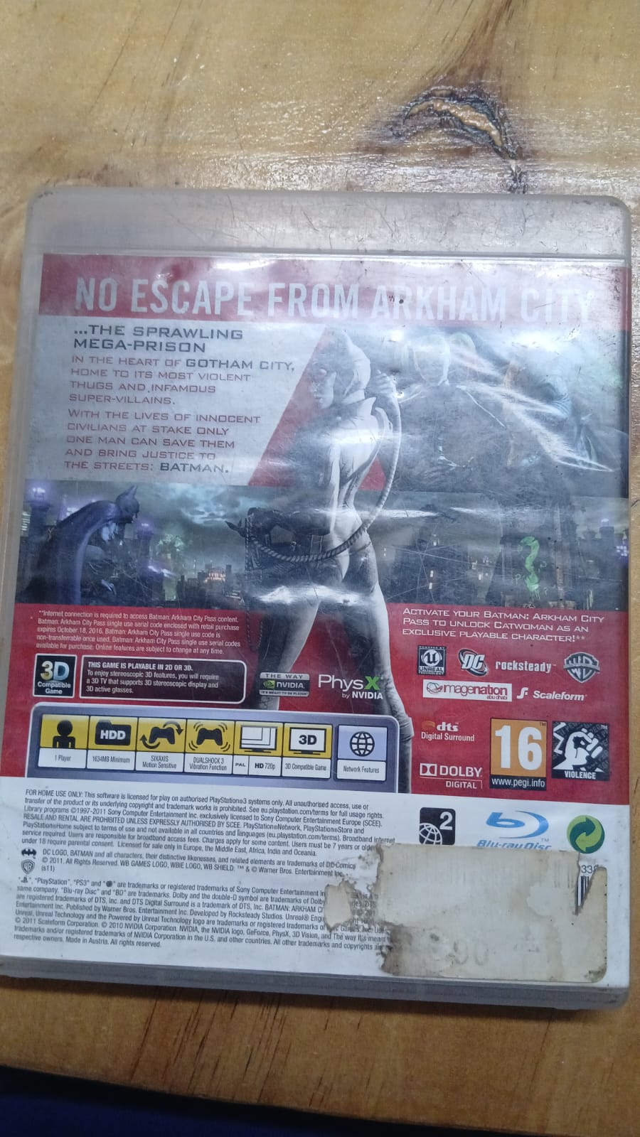 PS3 BATMAN ARKHAM CITY