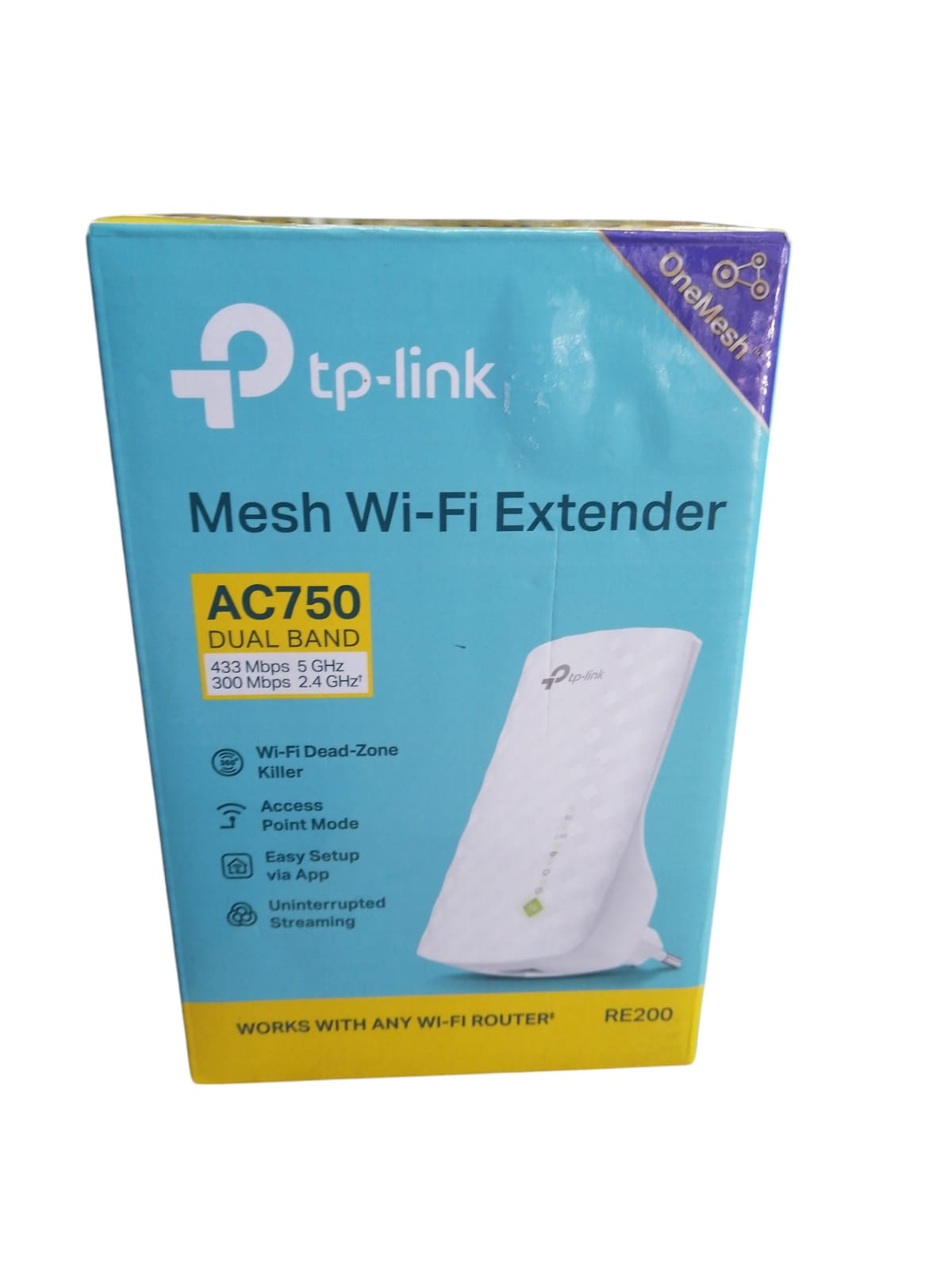 Tp- Link Mesh wifi extender AC750 Dual Band