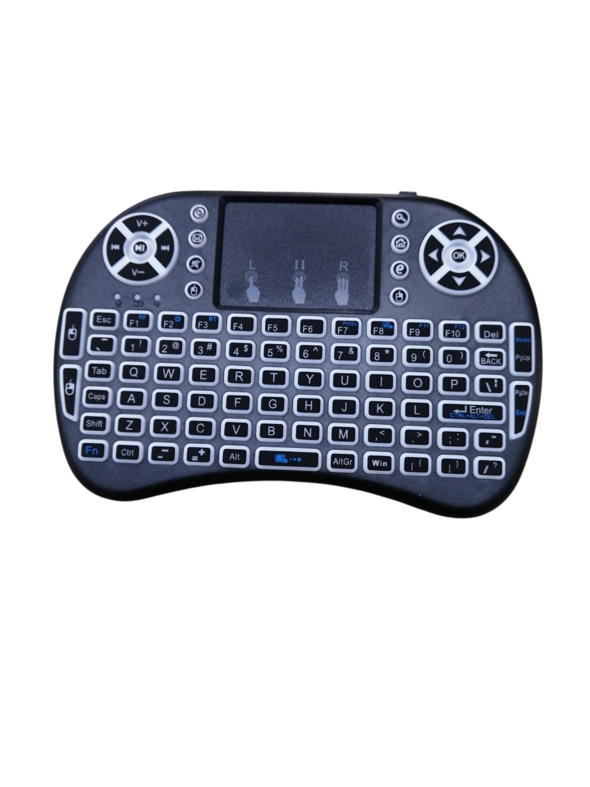 Mini Keyboard BT + 2.4G Wireless Dual Mods Pk For Laptop,Smart tv etc