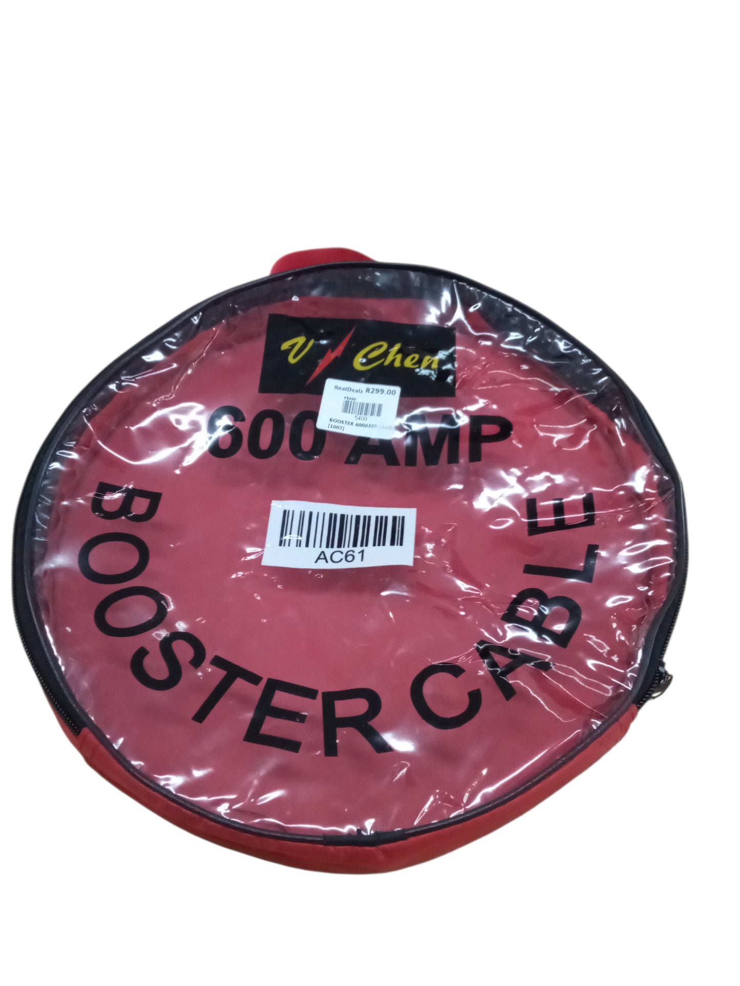 Booster Cables 600 Amp Battery Jumper