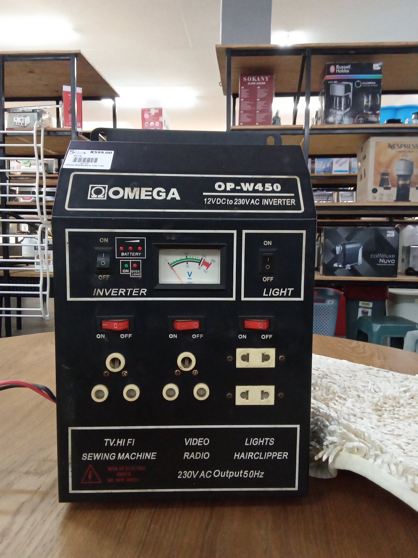 Omega power inverter