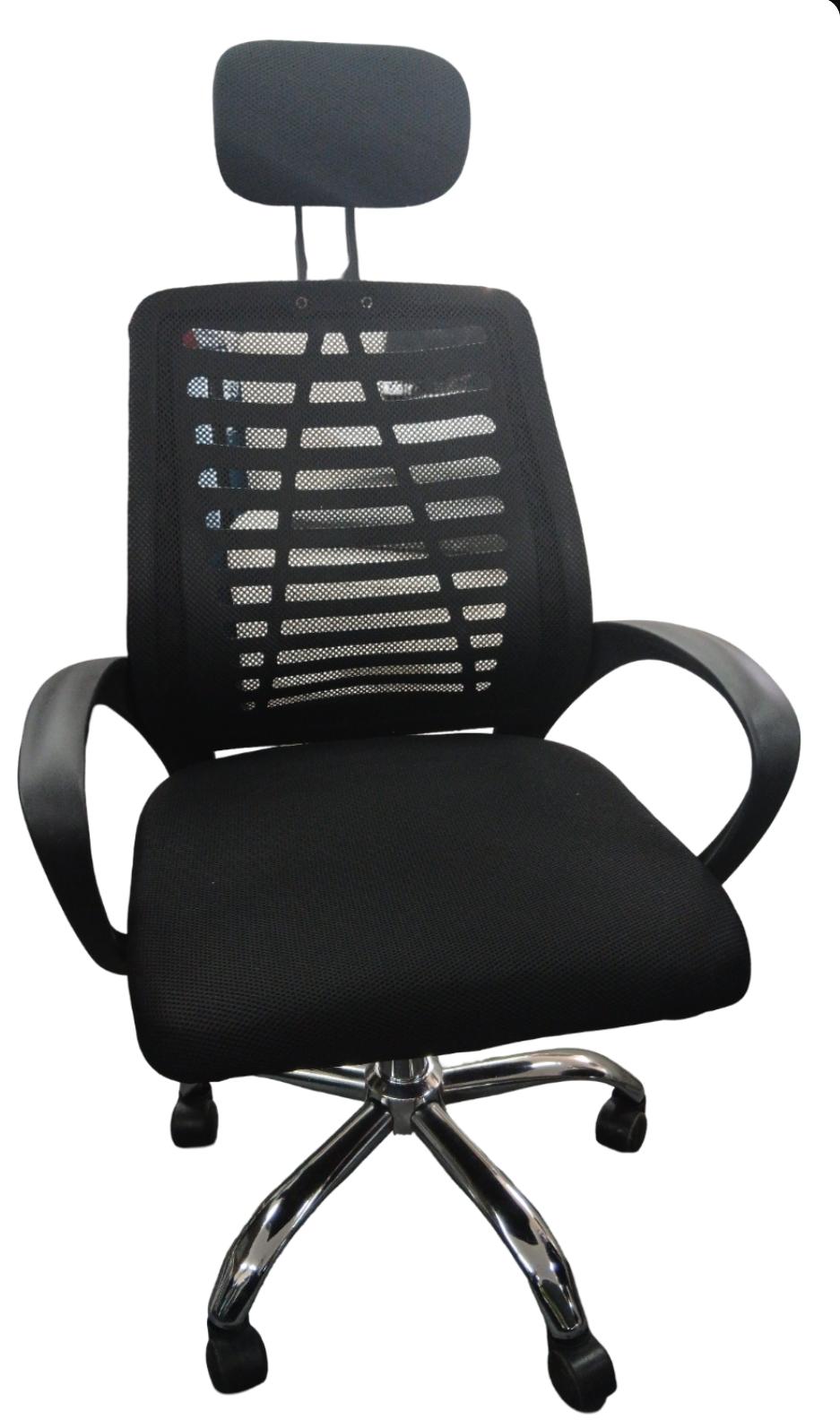 Office Chair Ergonomic Mid Back Black Colour