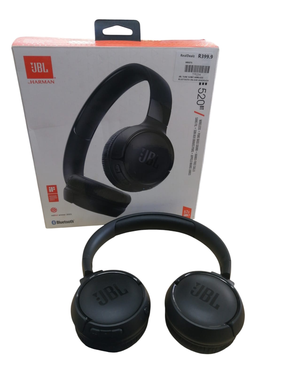 JBL Tune 520bt Wireless Bluetooth On-Ear Headphones