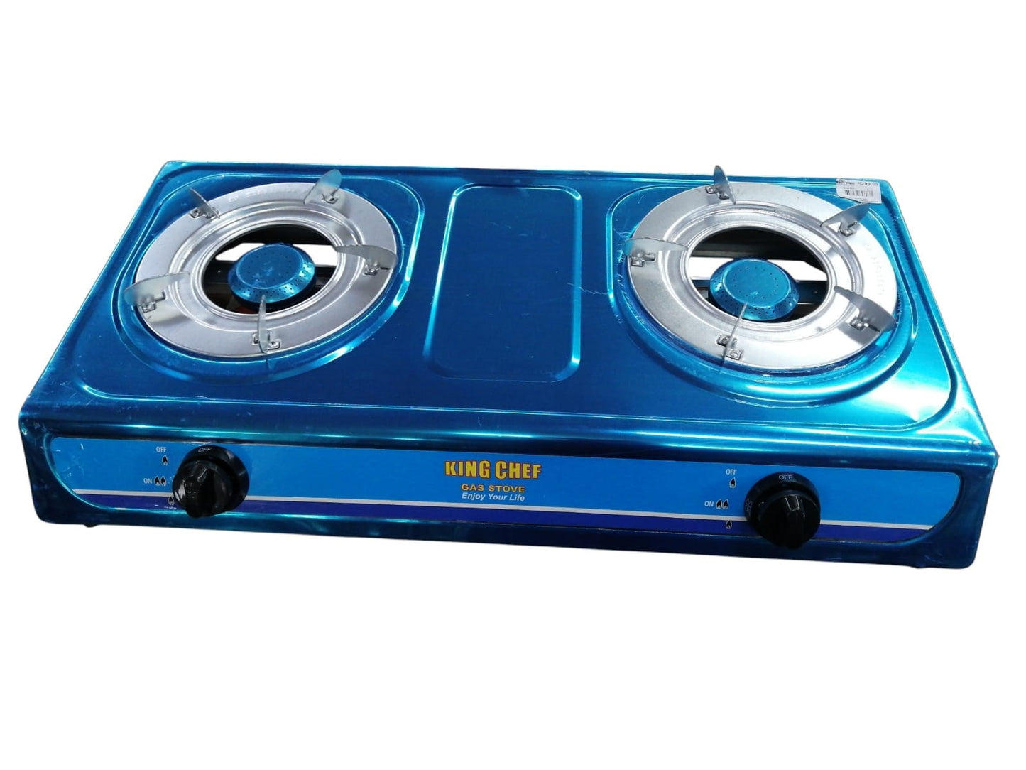 King Chef - 2 Burner Stainless Steel Gas Stove