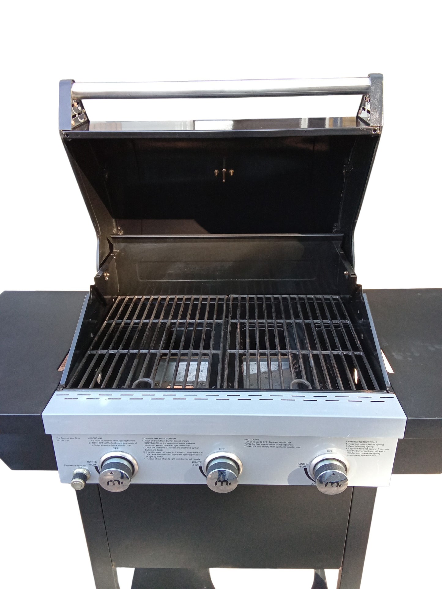 Megamaster Sizzler 320 Patio Gas Braai