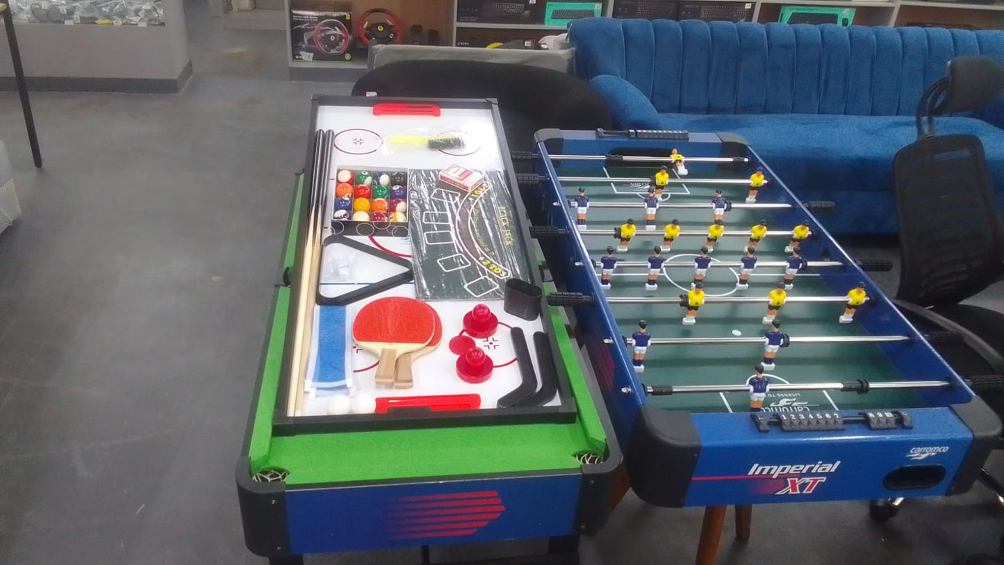 CARROMCCO IMPERIAL XT7 7-IN-1 MULTIFUNCTIONAL GAME