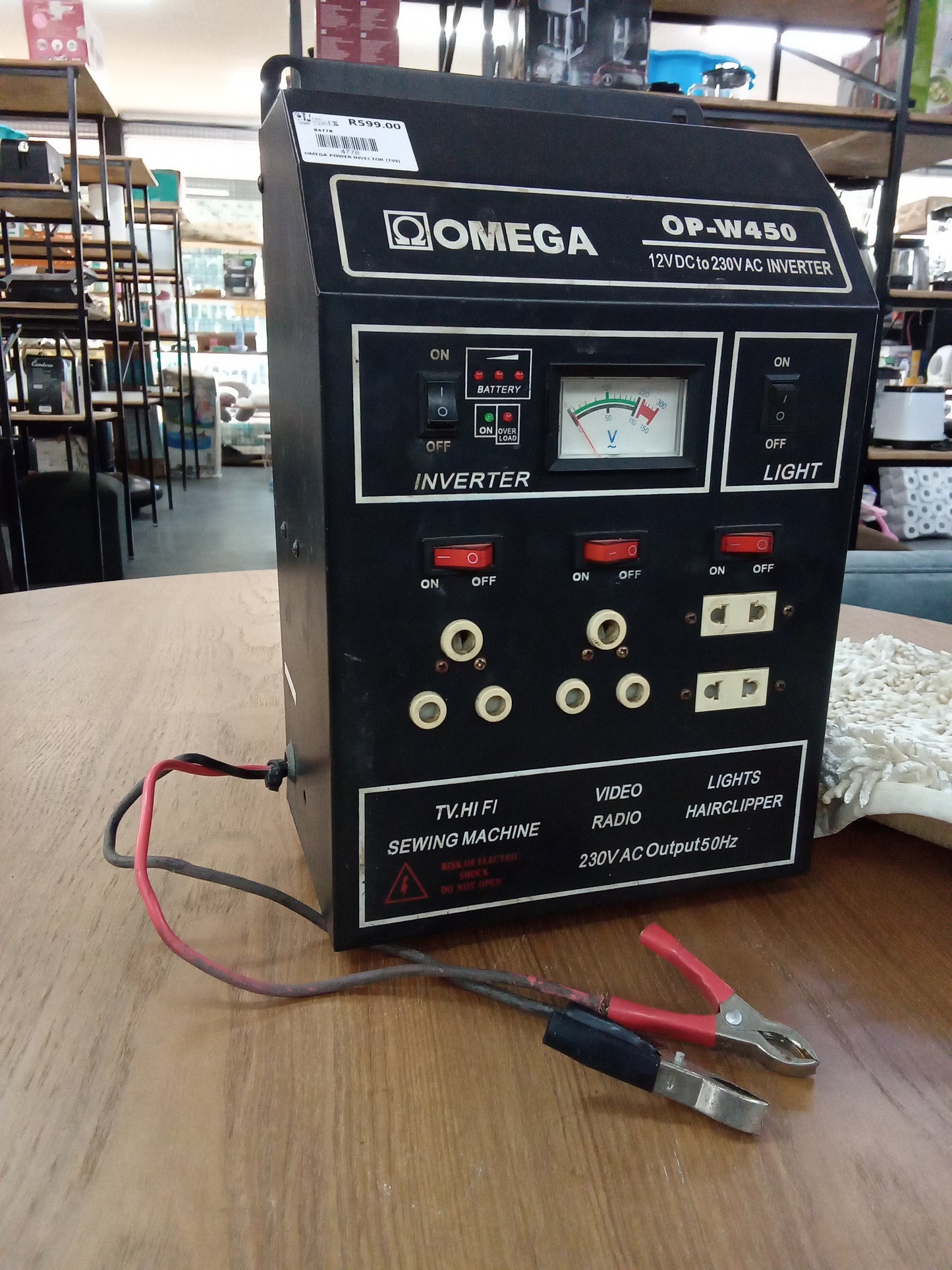 Omega power inverter