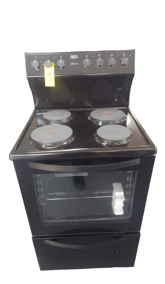 Defy DSS694 Kitchenaire 60cm Electric Stove-Black