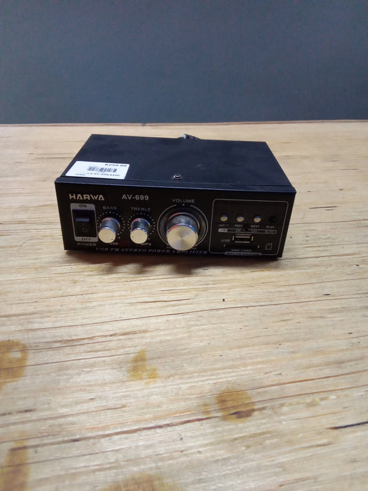 Harwa AV-699 100 W AV Power Amplifier  (Black)