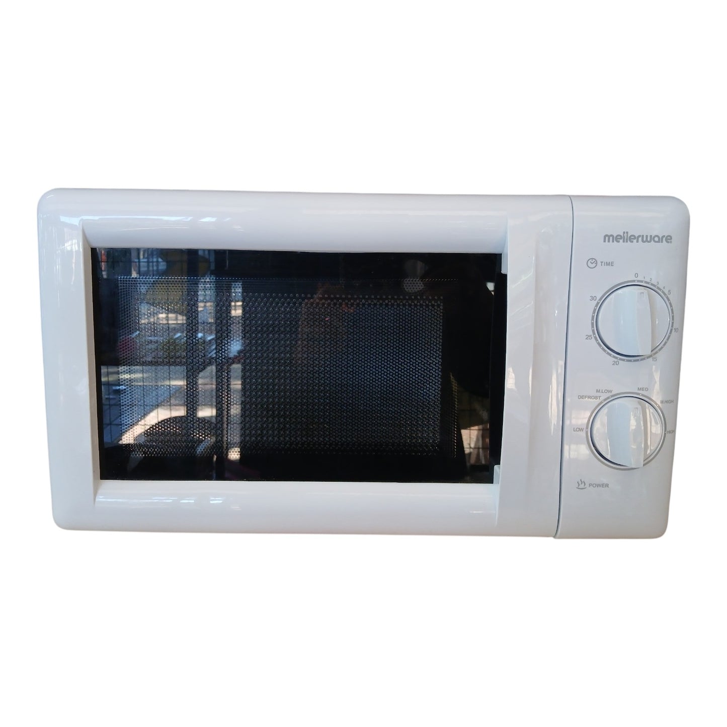 Mellerware Libra 700W 6 Power Level Microwave,20 Litre Capacity,White