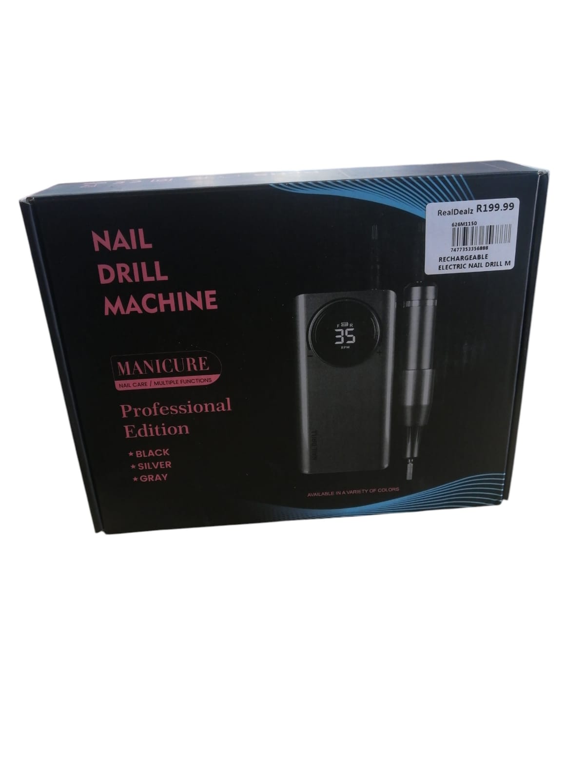 Rechargeable Electric Nail Drill Machine