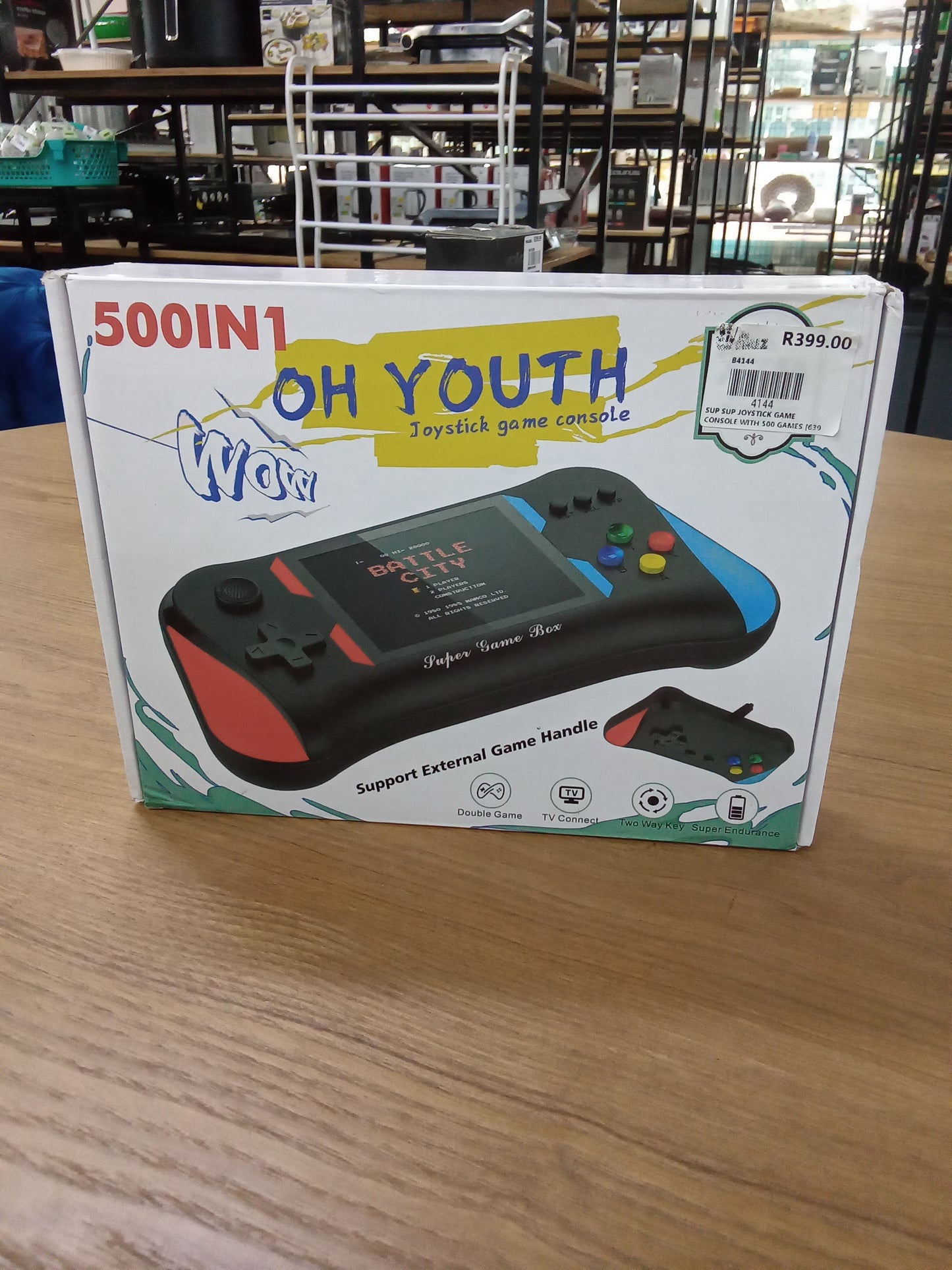 500-in-1 Double Handheld Retro Game Console