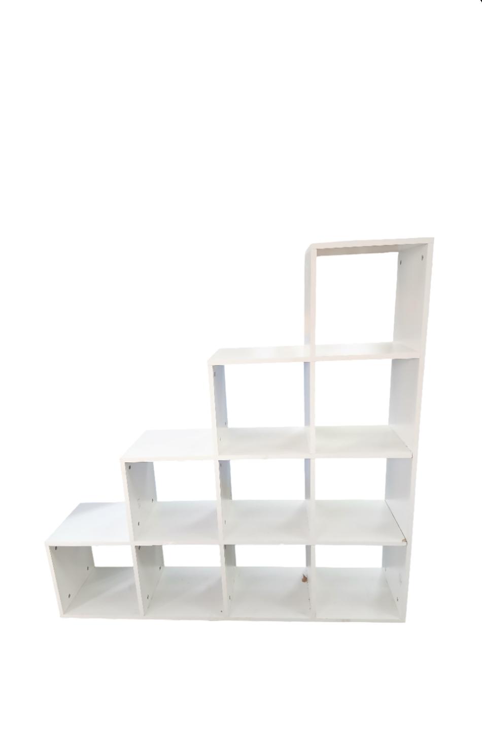 Decorum$ Co- Modular 10-Cube Staircase Display Shelf