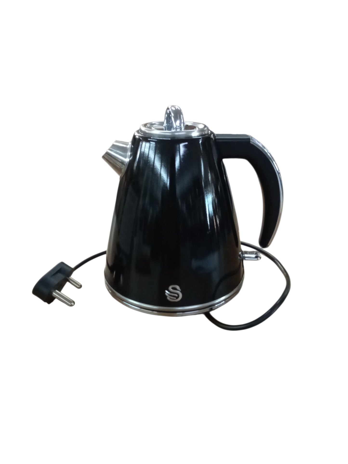 SWAN SRK15B RETRO BLACK 1.5L KETTLE