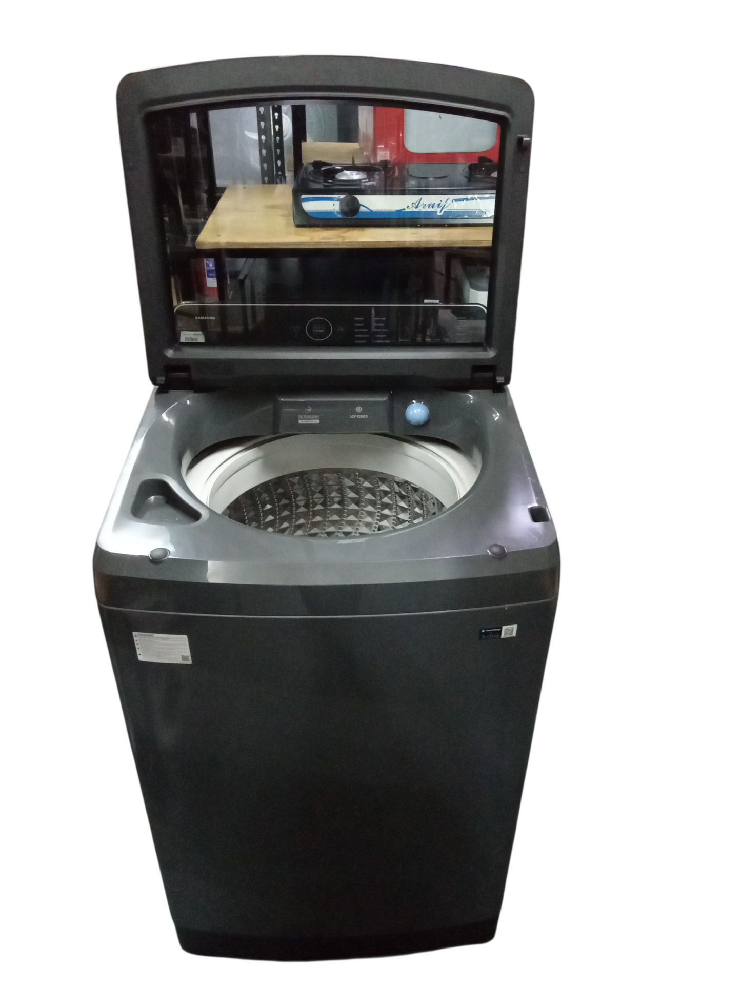 SAMSUNG 15 KG AI TOP LOAD WASHER WITH ECOBUBBLE & DIGITAL INVERTER TECHNOLOGY (WA80F15S5C)